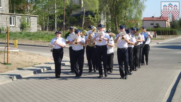 : Otwarciu ulic towarzyszył koncert Orkiestry Dętej OSP Żarki.